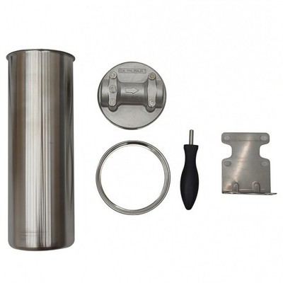 1'' NPT 304 Stainless Steel Water Filter Housing Cylinder Filter Outer Shell