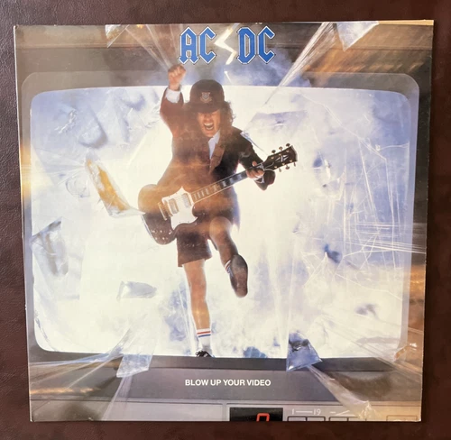 Vintage AC/DC - Blow Up Your Video 1988 First Pressing Atlantic Records (G)