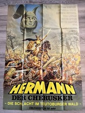 HERMANN DER CHERUSKER - A0 Plakat ( ca. 119 x 84 cm ) Graphik : Klaus Dill / TOP