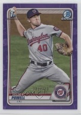 2020 Bowman Draft Chrome Purple Refractor 243/250 Holden Powell #BD-120 0a98