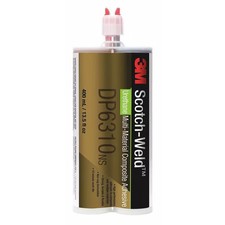 3m Epoxy Adhesive, DP6310NS Series, Clear, Dual-Cartridge DP6310NS 3m DP6310NS