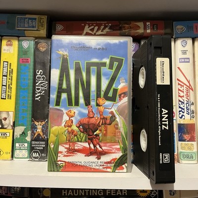 2000 Antz- Dreamworks VHS- Small Box Animation Family Eric Darnell PDI