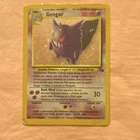 Pokemon TCG unlimited Fossil Gengar 5/62 Holo English 1999(read description)