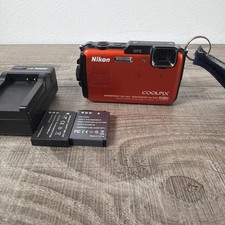 Nikon COOLPIX AW 110 Wi-Fi and Waterproof Digital Camera with GPS Orange
