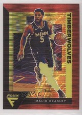 2020-21 Panini Flux Factory Set Red Pulsar Prizm Malik Beasley #104 0rm6
