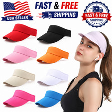 Unisex Adjustable Sun Visor Breathable Golf Tennis Running Outdoor Sports Cap