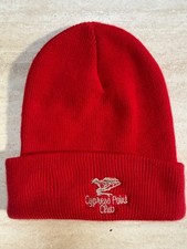 New Red Cypress Point Club beanie made in the USA