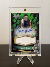 2024 Topps Graphite Tennis Ben Shelton Green Relic Auto RC /75