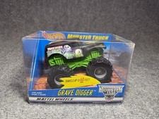 Hot Wheels Monster Jam 1:24 Grave Digger Friction Powered 1999 Rare HTF