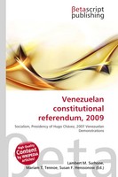 Lambert M. Surhone (U. A.) | Venezuelan Constitutional Referendum, 2009 | Buch