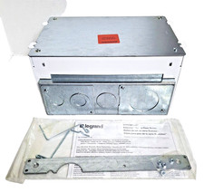 Legrand Wiremold EFB45S Evolution 4 5  Gang Rectangular Floor Box Ships Free