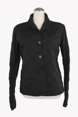 Prada Damen Jacke Gr. 38 Schwarz Jacke Steppjacke  Jacke
