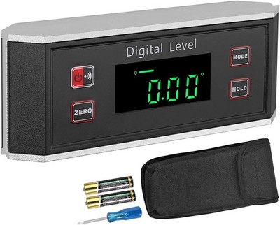 Digital Protractor LED Inclinometer Waterproof IP65 with V-Groove Magnetic