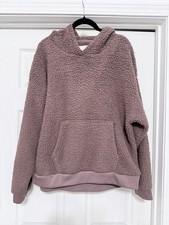 American Eagle Sherpa Hoodie Pullover