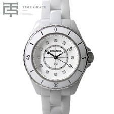 J12 (Chanel) 33mm H5703 black ladies Used