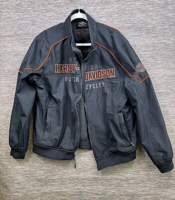 Genuine Harley-Davidson Motorcycle Bomber Jacket Mens Size XL