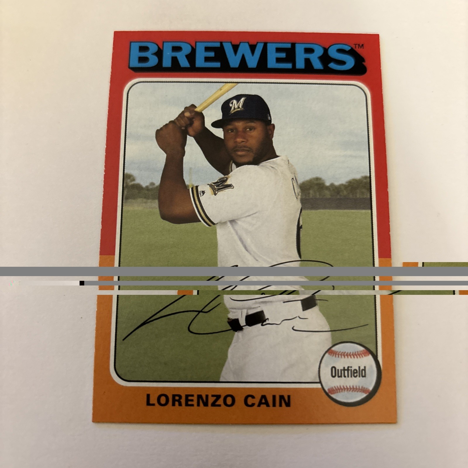 2019 Topps Archives 1975 Topps Mini #75M-14 Lorenzo Cain