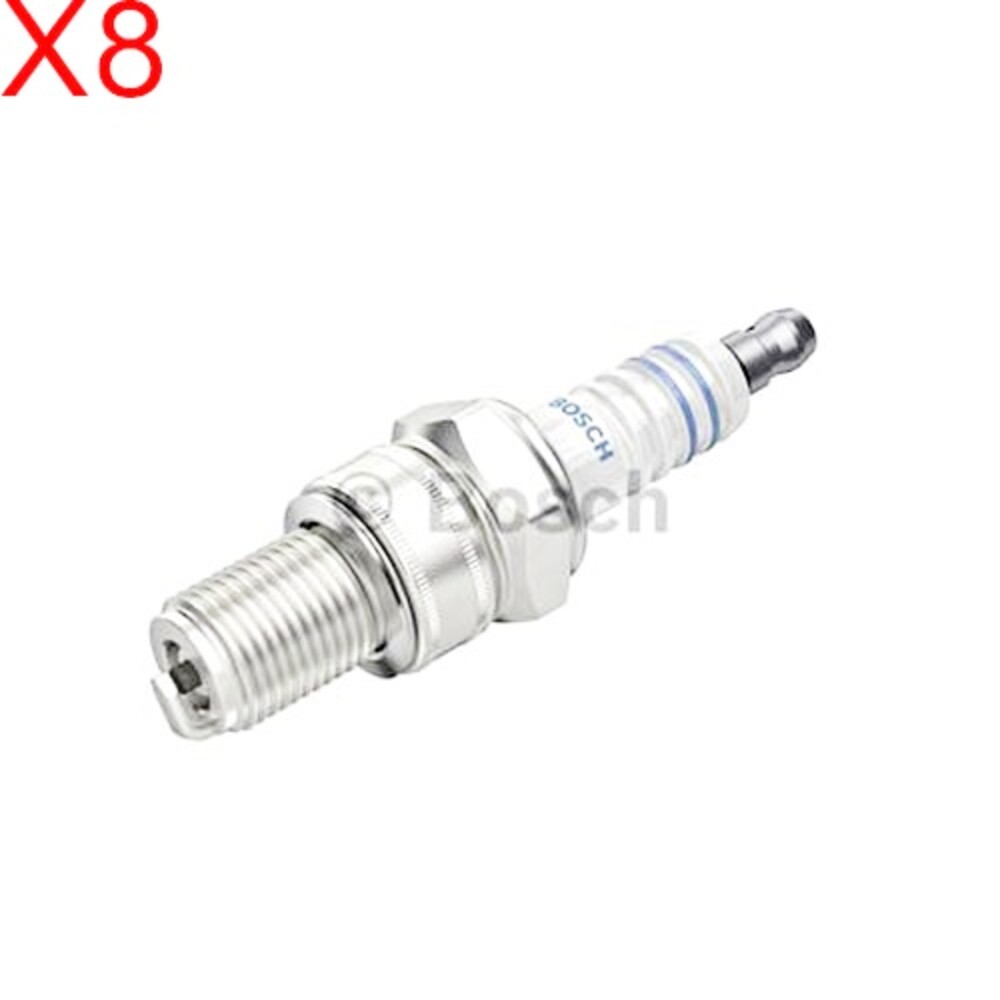 BOSCH Spark Plug x8 Petrol 0241229579