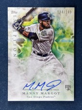 2017 Topps Inception Manny Margot Autograph Padres /299 RC