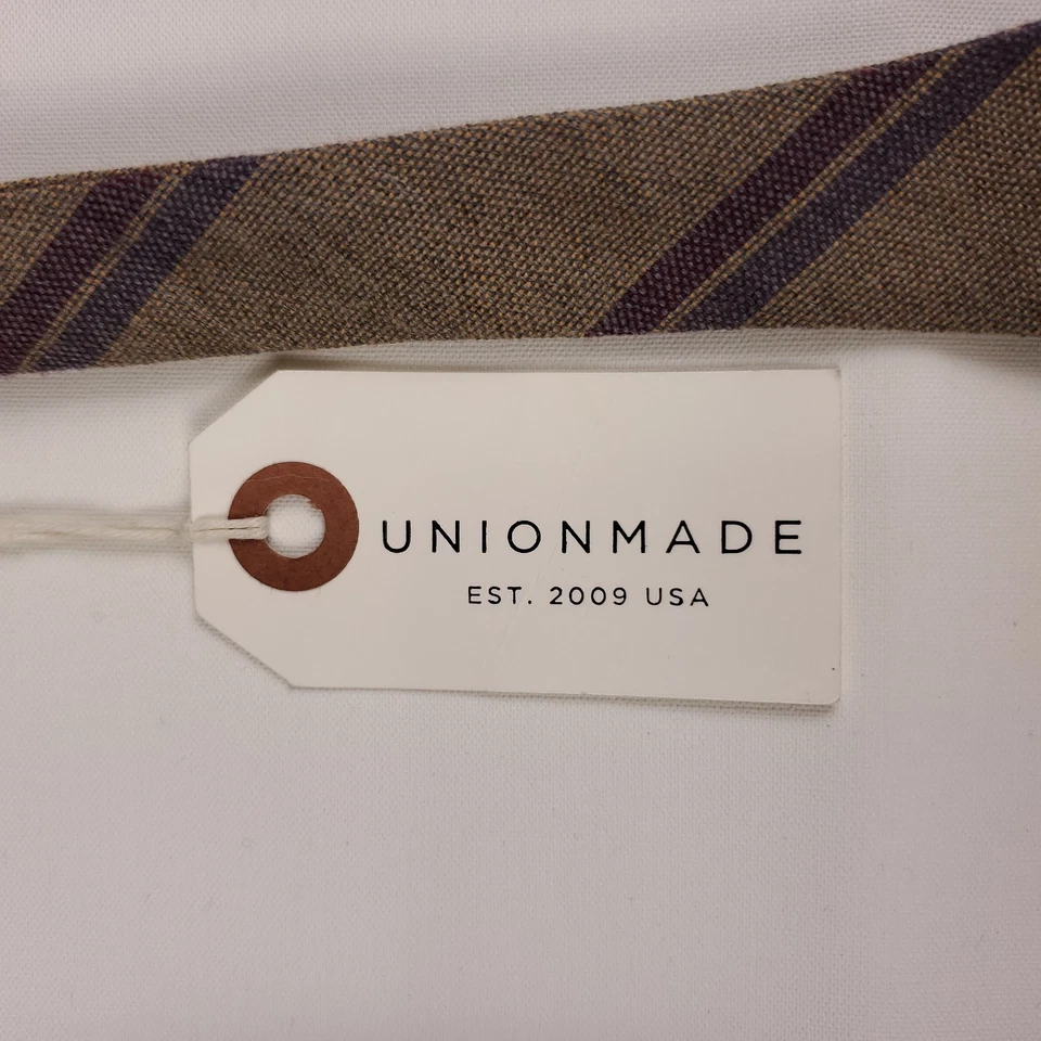 Pajarita Alexander Olch Gris Azul Rojo Marrón Algodón Inglés Lana Adultos Nueva con Etiquetas Foto 4 de 4