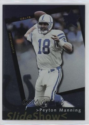 2000 Leaf Rookies & Stars SlideShow 763/1000 Peyton Manning #S 26 HOF nd3