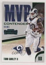 2018 Panini Contenders MVP Contenders Emerald Todd Gurley II #MVP-22 1u6