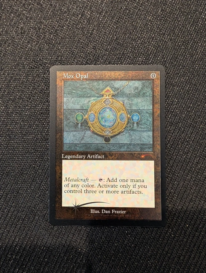 Mox Opal (Retro Frame) (Foil Etched) Secret Lair Drop Foil - Image 2 of 2