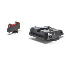 Glock 17 - 43 - Black Target with Fiber Front Adjustable Sight Set