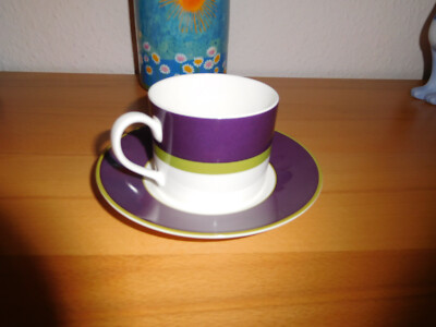 Dibbern. Fine Bone China. Sough Beach  Kaffetasse und Untertasse. Neu.