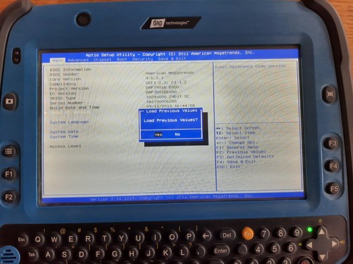 Rugged tablet DAP M9020 - Afbeelding 2 van 3
