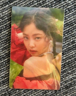 BLACKPINK ジェニ　トレカ(レンチキュラー) BLACKPINK JENNIE SOLO レンチキュラー トレカ