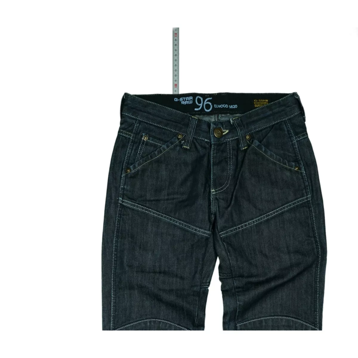 G Star 96 Elwood 5620 Radar Low Loose Unisex Cargo Jeans Pant S
