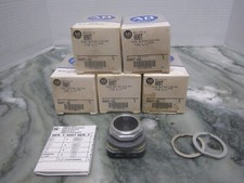 Allen Bradley NIB 800T-A2 Flush Head Push Button (Black) Ser T - Lot of 3