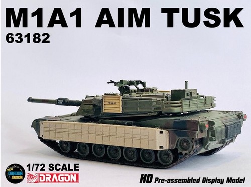 Dragon 1:72 63182 M1A1 TUSK Abrams US Marine Corps 8th Tank Battalion, Iraq 2003 - Picture 2 of 13