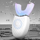 Sonic U-Shaped Electric Toothbrush 360 Automatic Adults Teeth Whitening Care
