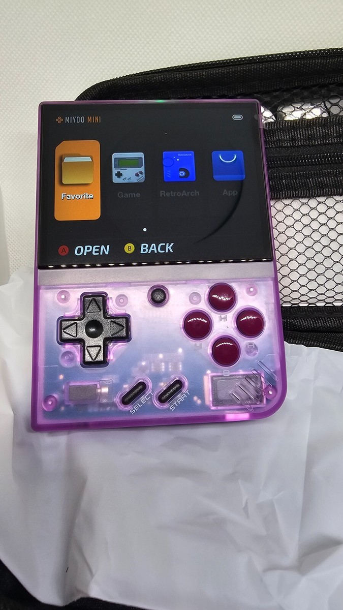 Miyoo Mini Plus クリアパープル 専用ケース 128GB Amazon.com: Miyoo Mini Plus Accessories, Soft [Anti-Slip