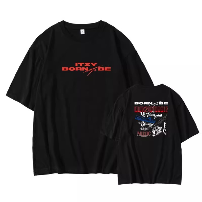 ITZY サイン入り tシャツ born to be ライブ イッジ ITZY サイン入り tシャツ born to be ライブ イッジ Itzy Born