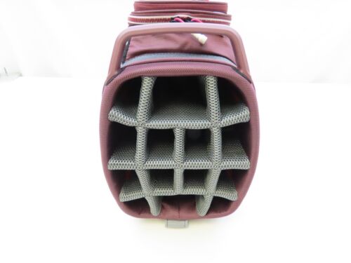 Bolsa de golf Ping G Le2 Traverse (gris jaspeado/granate/magenta) bolsa de carro de 14 vías - Imagen 5 de 5