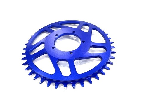 Blue Chainring (Cobalt) - 42T Bafang BBS - Cobalt Plato - Picture 7 of 8