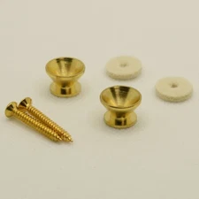 Gold "The Grail" Strap Button Set of 2
