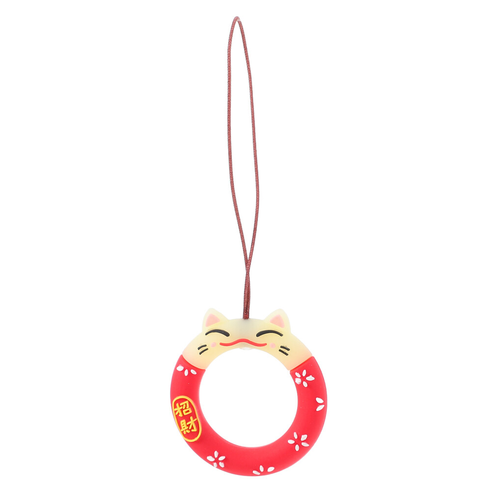 Phone Ring Strap Silicone Cartoon Practical Accessory Hiking