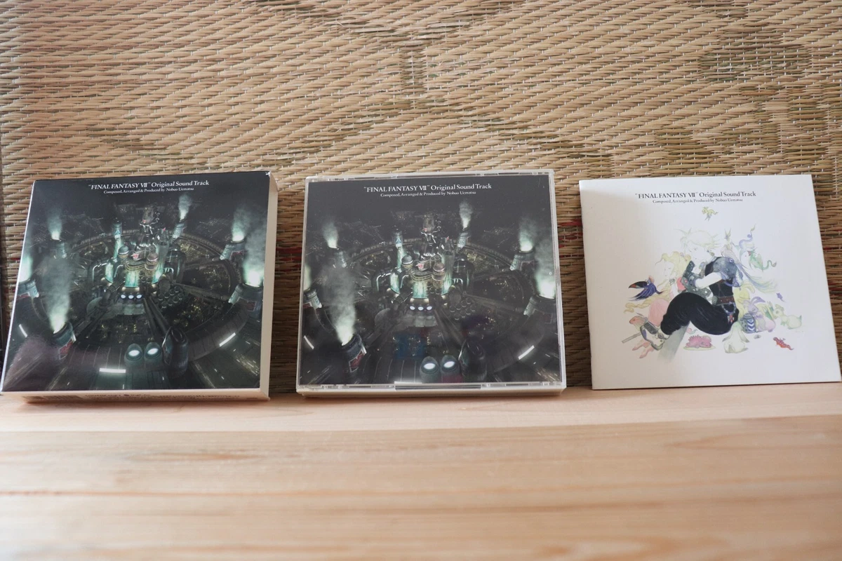 Final Fantasy 7 VII Music Original Soundtrack Album Japan Playstation 1 PS1 VG!