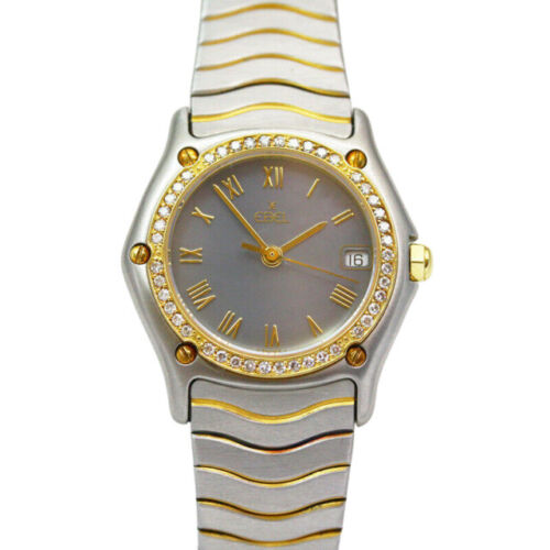 Ebel Classic Wave Women Watch Steel/Pearl 23mm 9157F11 White Ebel Classic Wave Women Watch Steel/Pearl 23mm 9157F11 White
