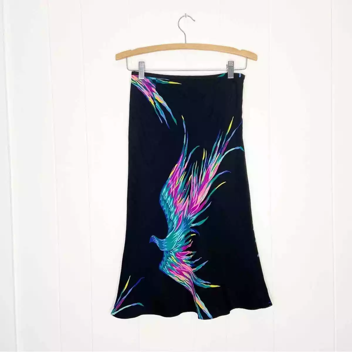 Jerome silk midi clearance skirt