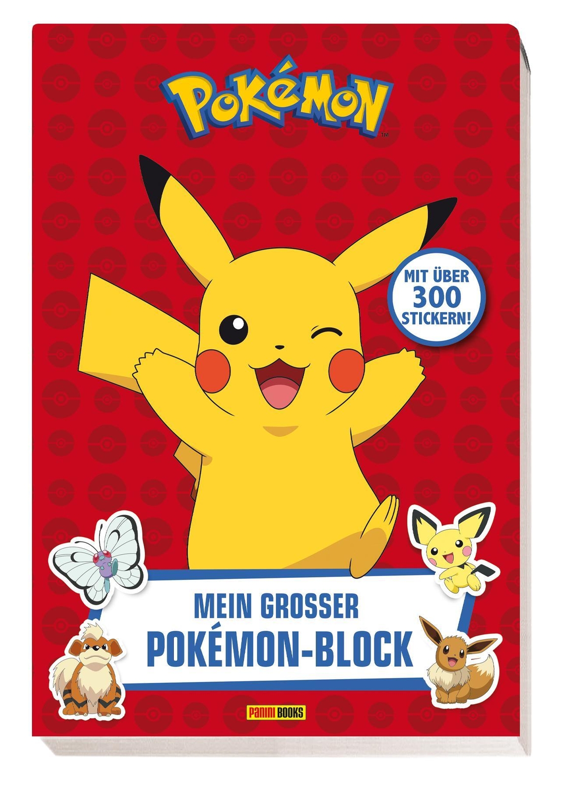 Thumbnail - Pokémon: Mein Großer Pokémon-block | Mit Über 300 Stickrn | Panini |