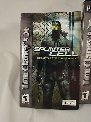 Tom Clancy's Splinter Cell: Stealth Action Redefined (PLAYSTATION 2 PS2 CIB