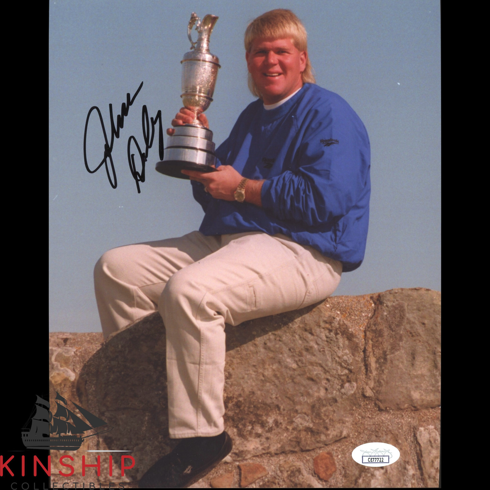 John Daly Autographed Signed 8x10 Photo JSA COA British Open PGA Championship Golf B1982 