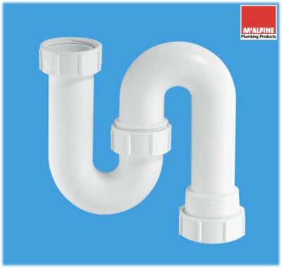 SD10 Genuine McALPINE 40mm Kitchen Sink Waste U Bend S Trap Multifit 1 ...