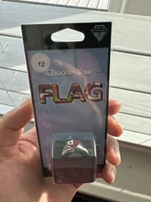 Choose Your Flag Tonga Flag Silver Tone Ring Size 12 Brand New