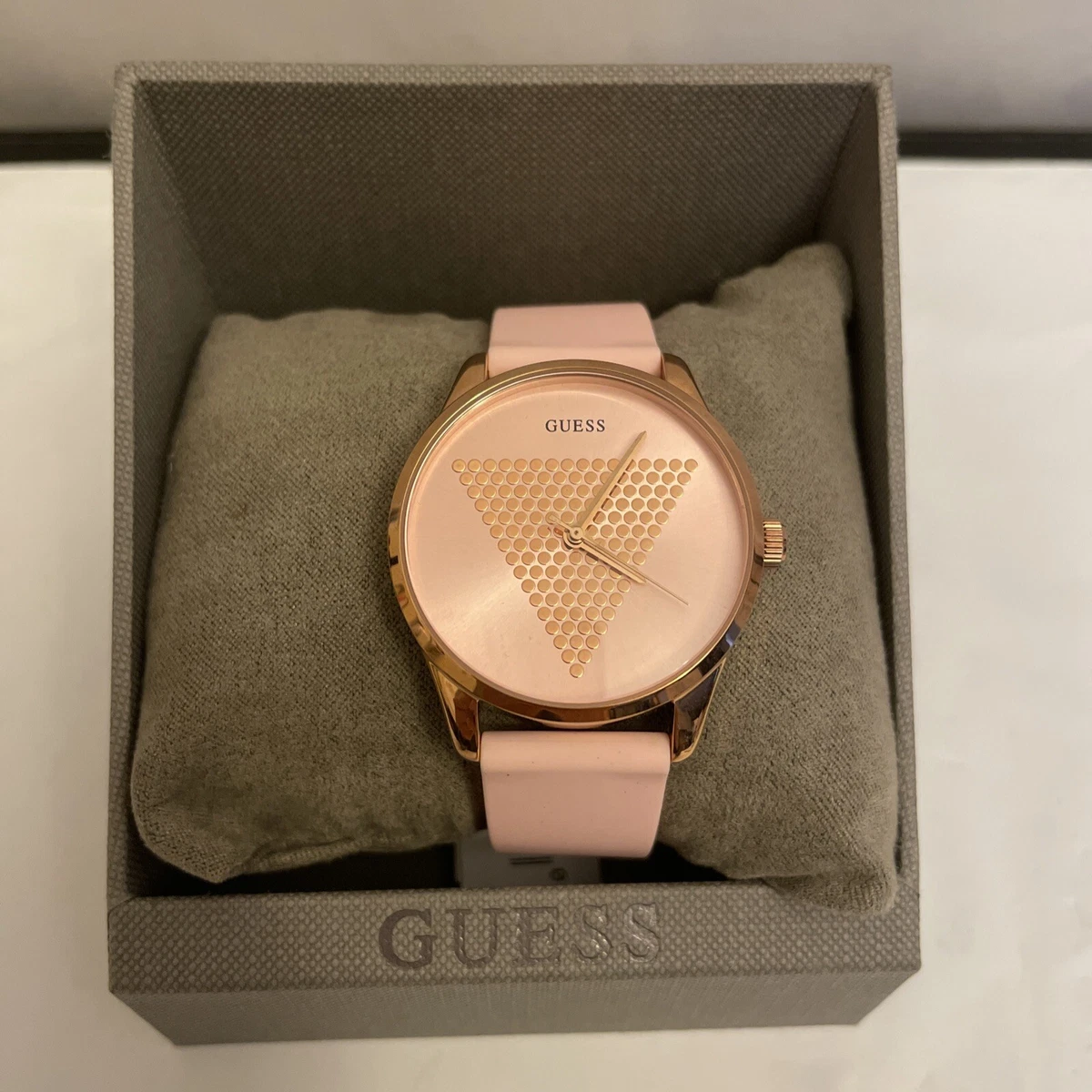 Guess silicone cheap watch